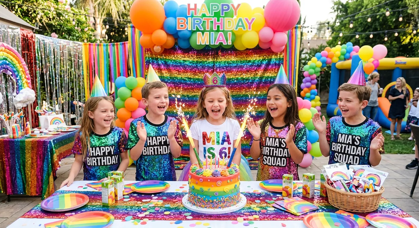 Sparkly Birthday Party Ideas: Sequin Themes for All Ages